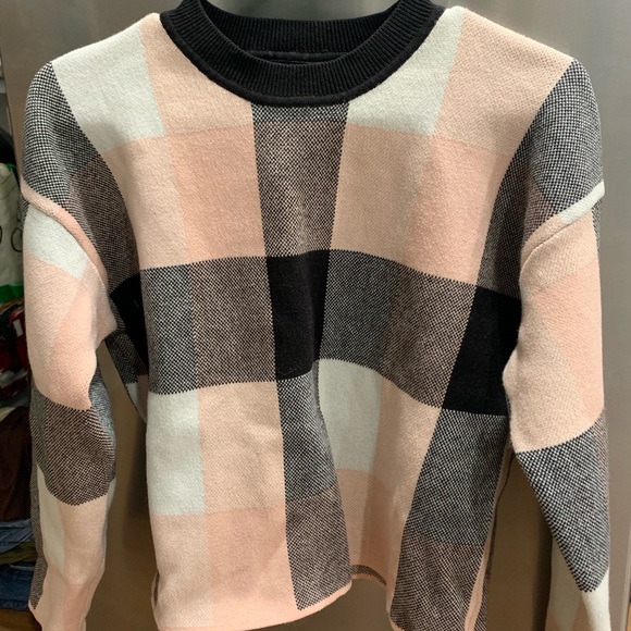 Plaid F21 Sweater - Picture 1 of 3